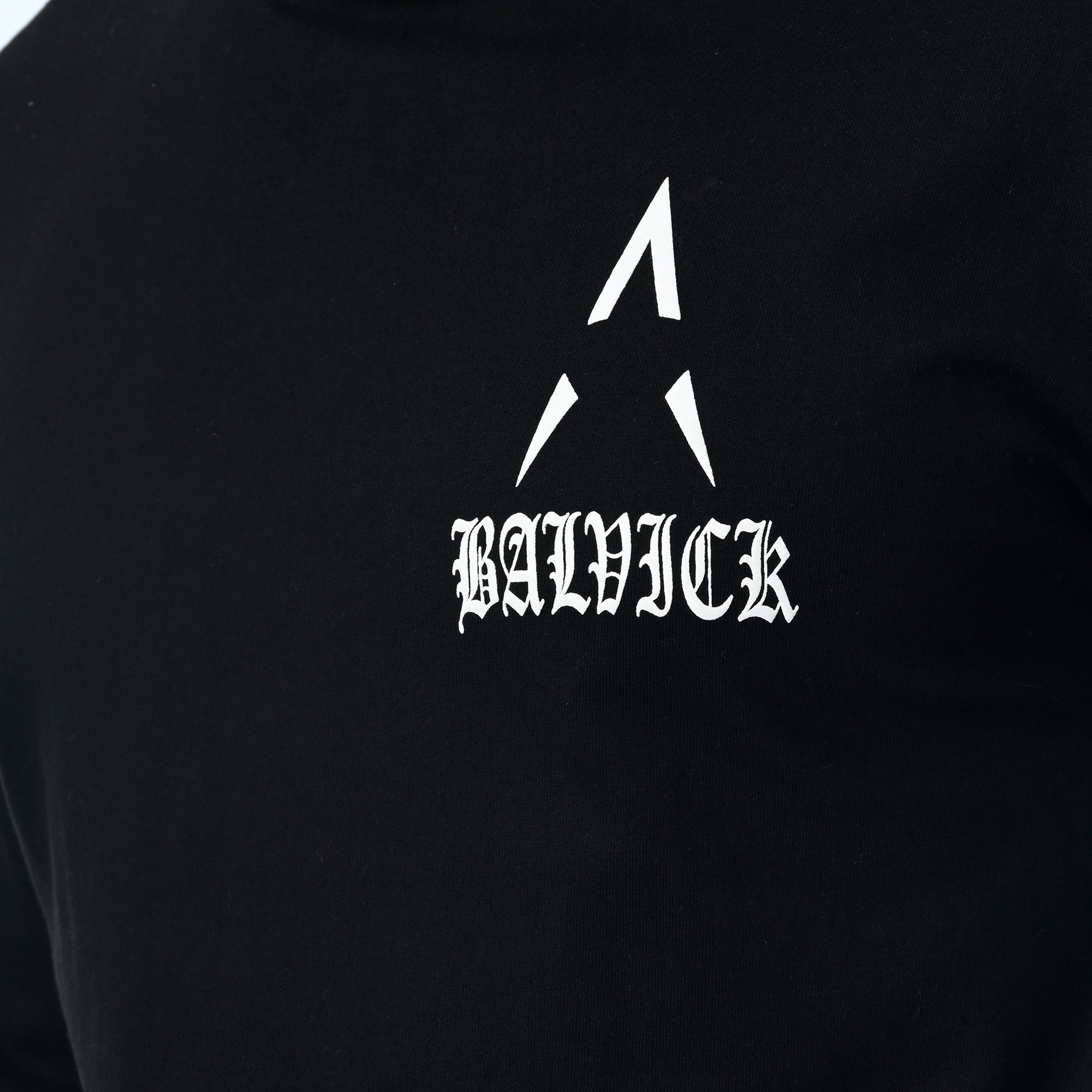 Balvick Oversized T-shirt of Black colour