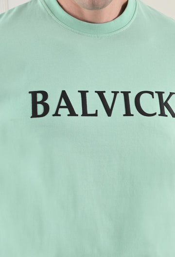 Balvick T-shirt of Aqua Blue colour